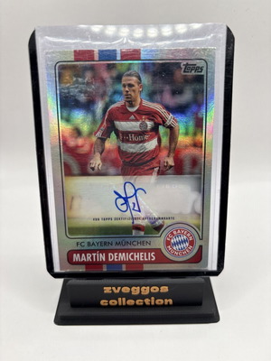 Topps Team Set 2023/24 Base Auto футболна карта на Martin Demichelis