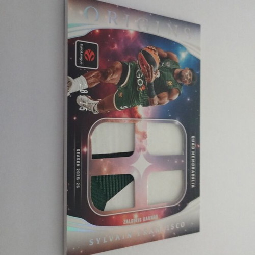 Sylvain Francisco Panini Origins Quad Patch card new