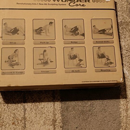 Wonder Core fitness machine like new, 6-in-1 full workout device