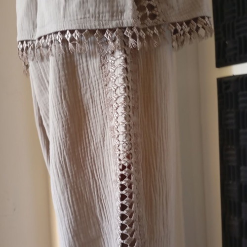 Luna cotton women's set L/XL like new, beige