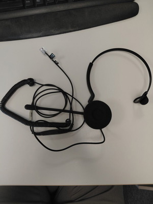 Jabra BIZ 2300 Mono NC wired professional headset like new