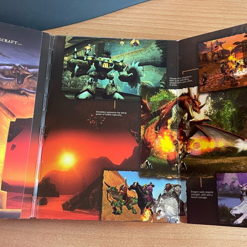 World of Warcraft PC MAC CD-ROM game used in original case
