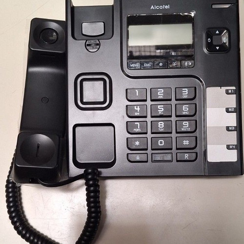 Alcatel T56 phone new, wired, black