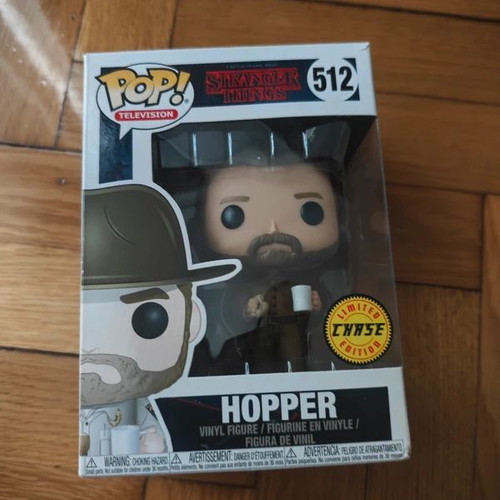 Funko Pop Hopper #512 Chase Stranger Things καινούργιο