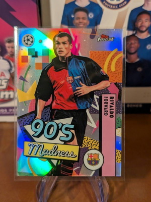 2025-26 Topps Finest UCC Rivaldo ’90s Madness κάρτα σαν καινούργιο