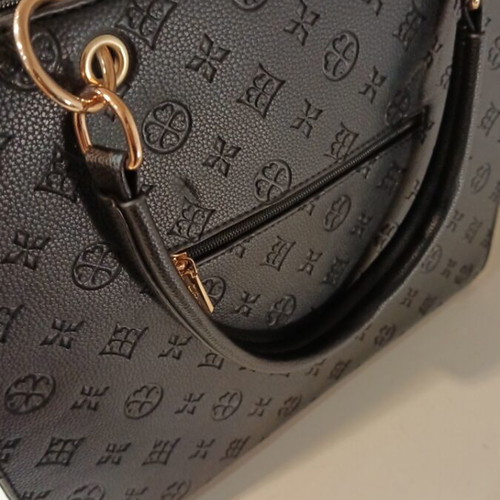 Women's shoulder bag new, large, black