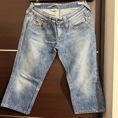 Staff Crop No 30 women's denim pants like new, blue