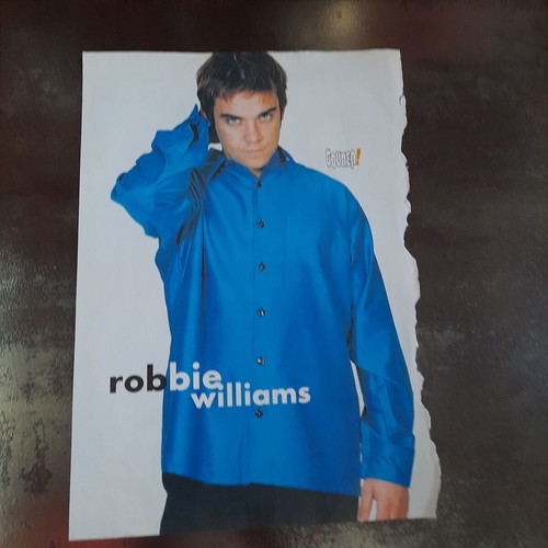Robbie Williams A4 Poster double-sided