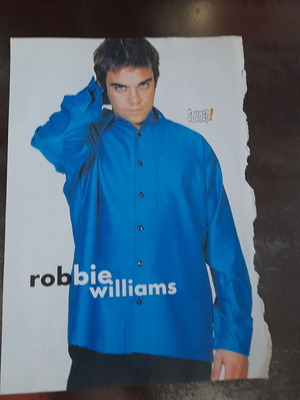 Robbie Williams A4 Poster double-sided