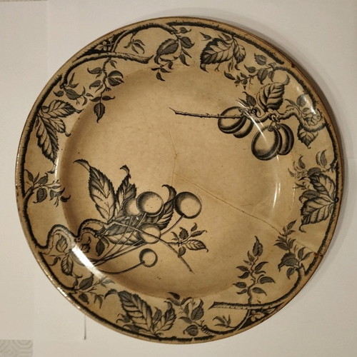 Antique plate used