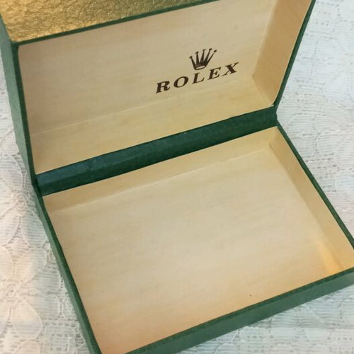 Rolex box authentic used