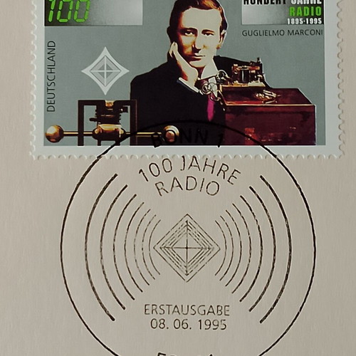 German stamps mint condition, 1995 first day cover Bonn