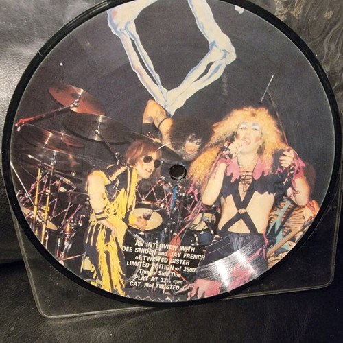 Twisted Sister Interview Picture Disc 7" used, limited edition