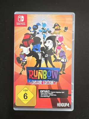 Runbow Deluxe Edition Nintendo Switch like new