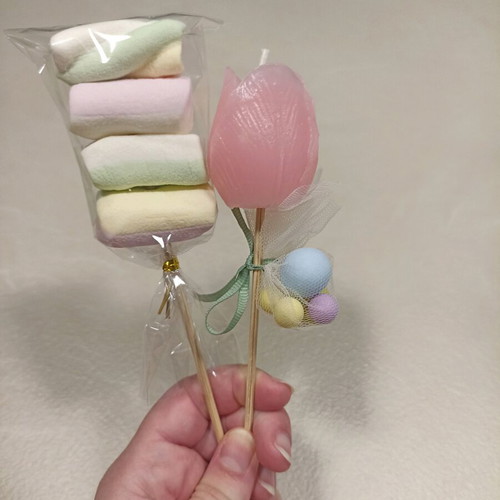 Tulip scented candle favor new