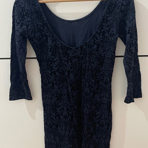 Stradivarius navy dress like new