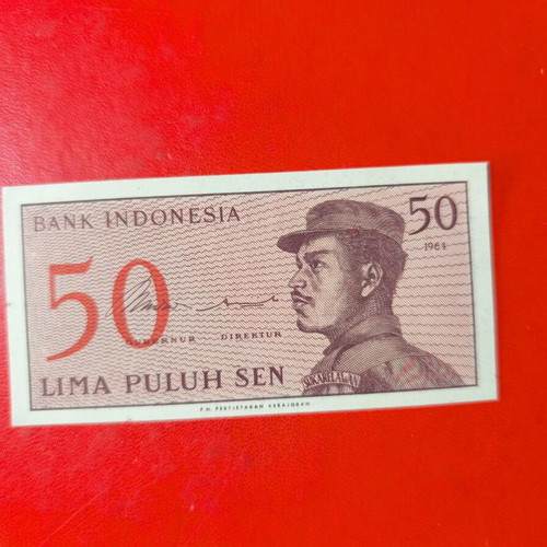 Indonesia 50 Sen 1961 Banknote like new