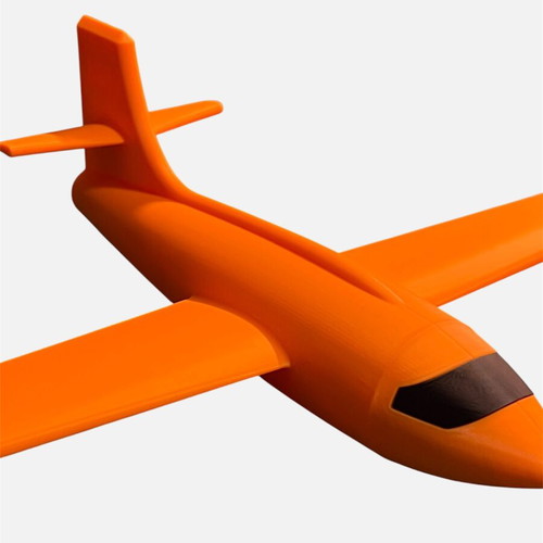 X-1 Bell Aircraft 3D-printed model made of premium PLA+