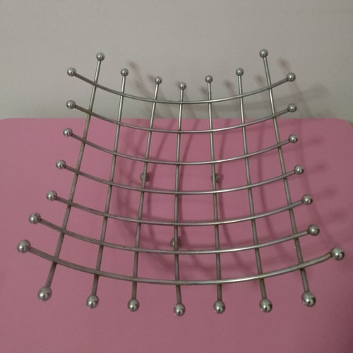 Metal Fruit Bowl Elegant like new, zinc alloy 30x30 cm