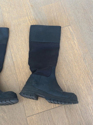 Μπότες Zara μεταχειρισμένες, μαύρες, μέγεθος 37