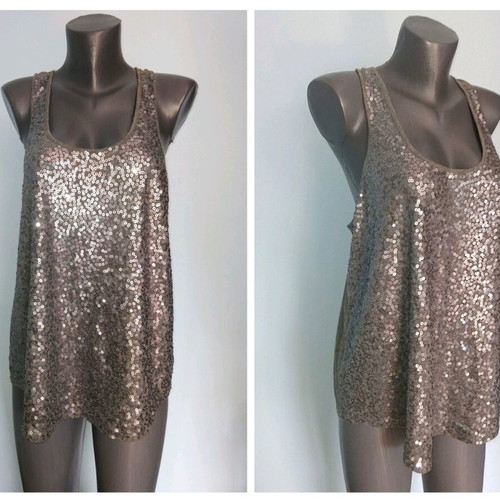 Decorated tunics Express and Chicoree like new with cut-out back
