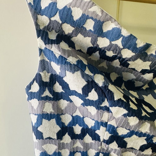 BSB Collection Star Print Bodycon Dress like new, midi, off-the-shoulder