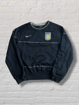 Nike kids football sweatshirt Aston Villa training, like new, size 4 years