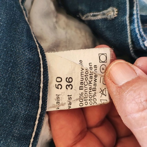 Ανδρικό μοντέρνο τζην παντελόνι XL σαν καινούργιο μπλε