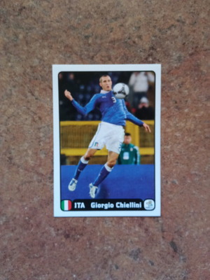 Panini UEFA Euro 2012 Coca-Cola ειδικό αυτοκόλλητο παίκτη D Giorgio Chiellini