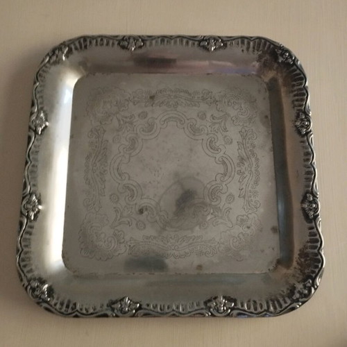 Metal discs used, 1970s, set of 3 pieces