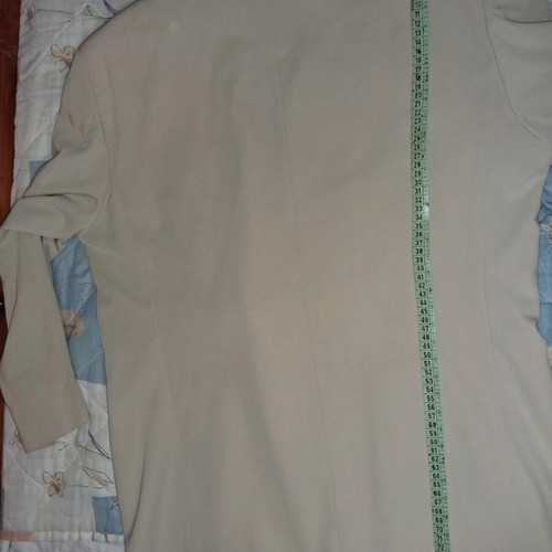 Deka men's beige jacket size 56 like new