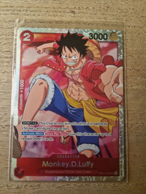 Monkey.D.Luffy (OP01-024) One Piece TCG like new
