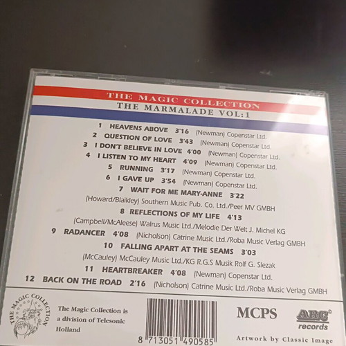 The Marmalade Vol. 1 CD like new, The Magic Collection