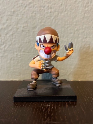 One Piece mini figure 7 cm used with base