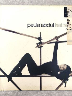Paula Abdul Head Over Heels LP vinyl album used, original UK 1995