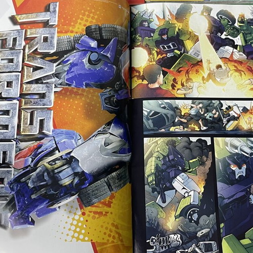 Gormiti & Transformers Comics Lot used with Gifts Greek Editions