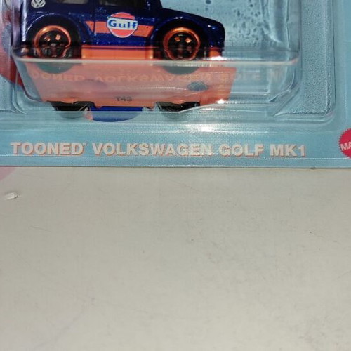Hot Wheels 2025 Tooned *GULF* Silver Series Volkswagen Golf MK1 new