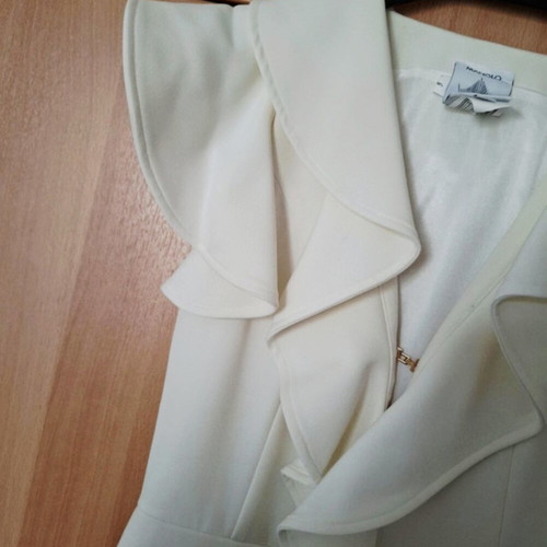 Manolo dress white-cream like new, suitable for christenings and weddings