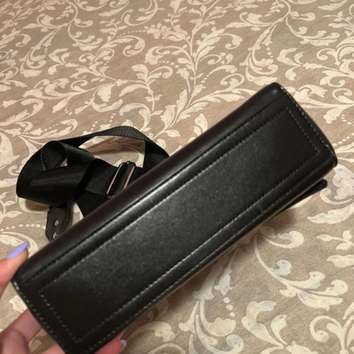 Trussardi crossbody bag like new, black