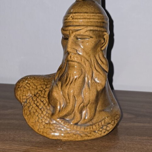 Vintage Ceramic Skanderbeg Bust like new