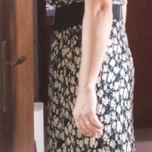 Attrattivo long skirt new, size M, black multicolor