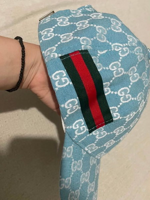 Gucci cap, turquoise, size S