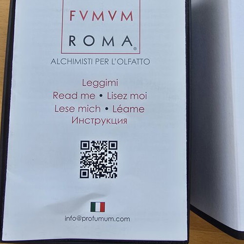 Profumum Roma Olibanum 100ml Parfum