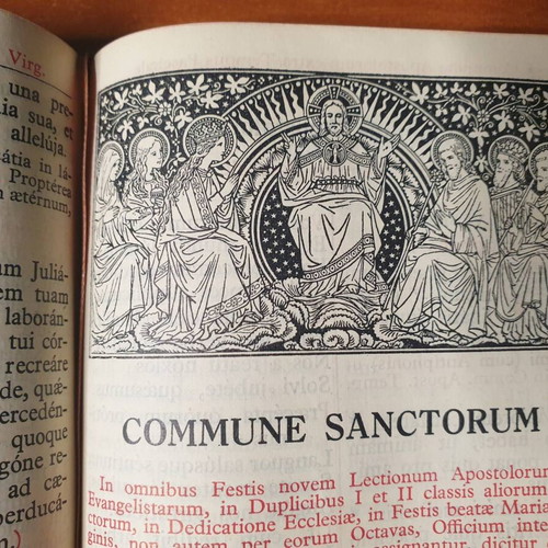 Marietti Pars Verna Breviarium Romanum book used, Easter Lenten volume