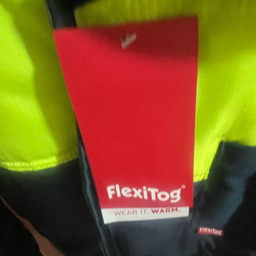 Flexitog X12J Light Insulation Jacket XL new, black and yellow