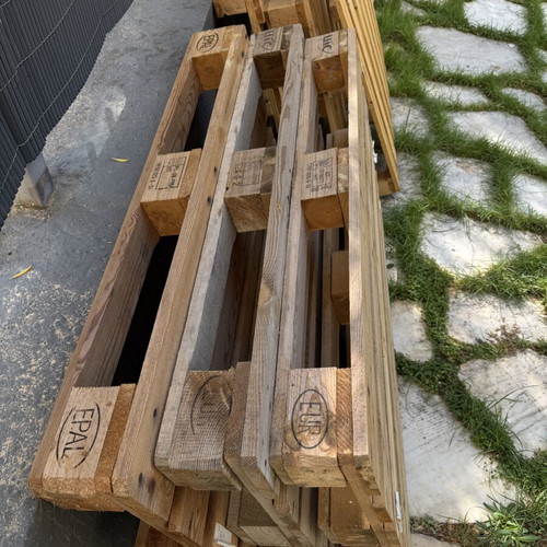 Euro pallet used, price per piece