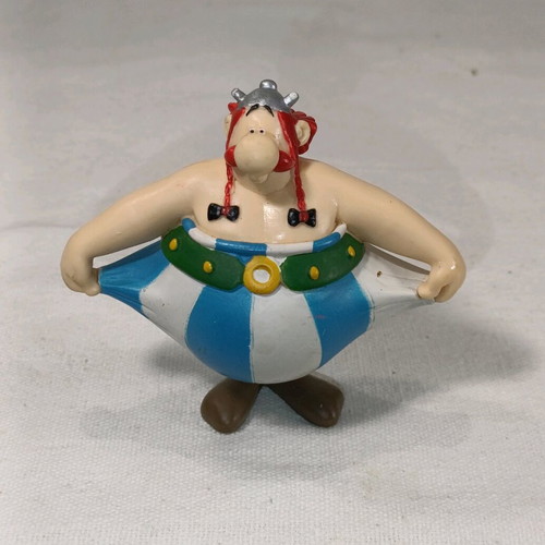 Obelix Plastoy figure used in good condition