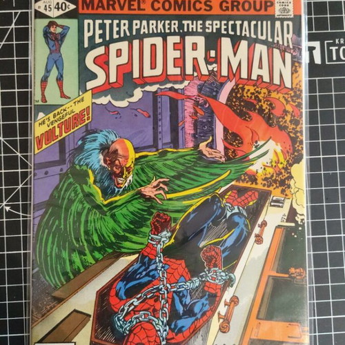 Marvel The Spectacular Spider-Man #45 comic 1980