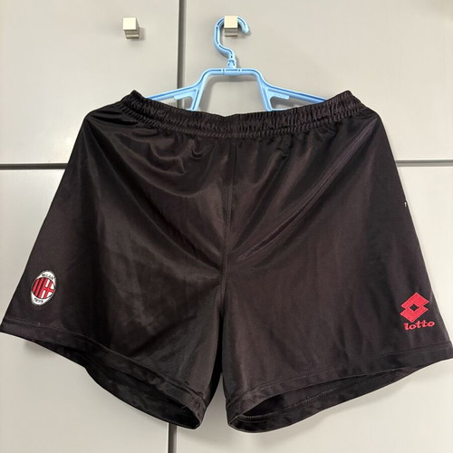 Vintage AC Milan Lotto football shorts size M used with wear