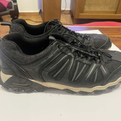 Graceland men's hiking shoes size 44 used, black-white